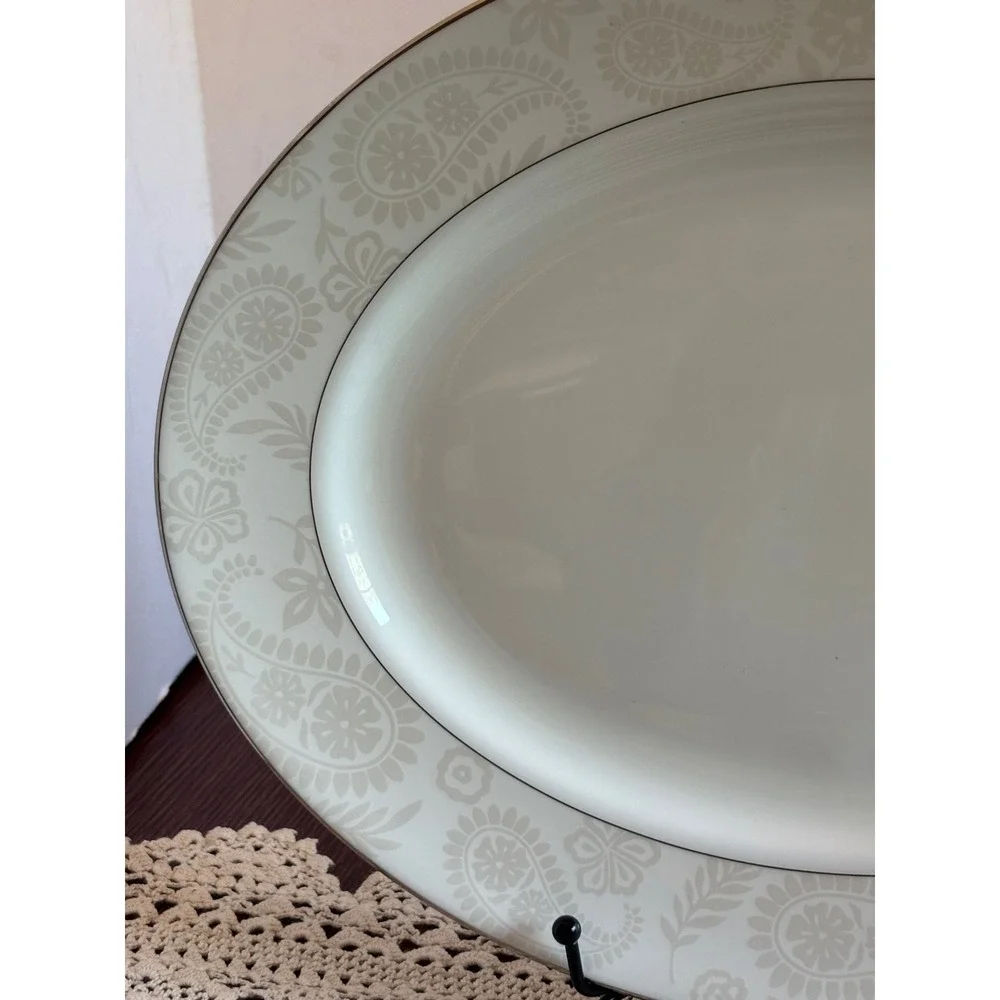 Kate‎ Spade Lenox Bonnabel Place Oval Serving Platter 13